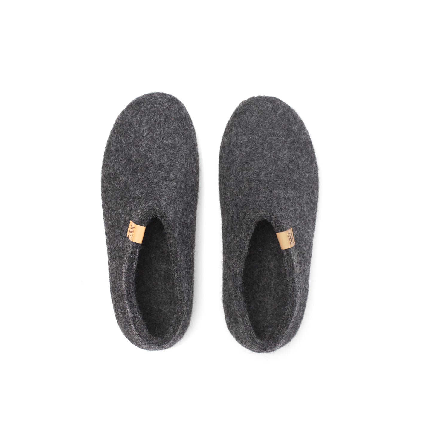 The Dorset Shoe Slipper Charcoal