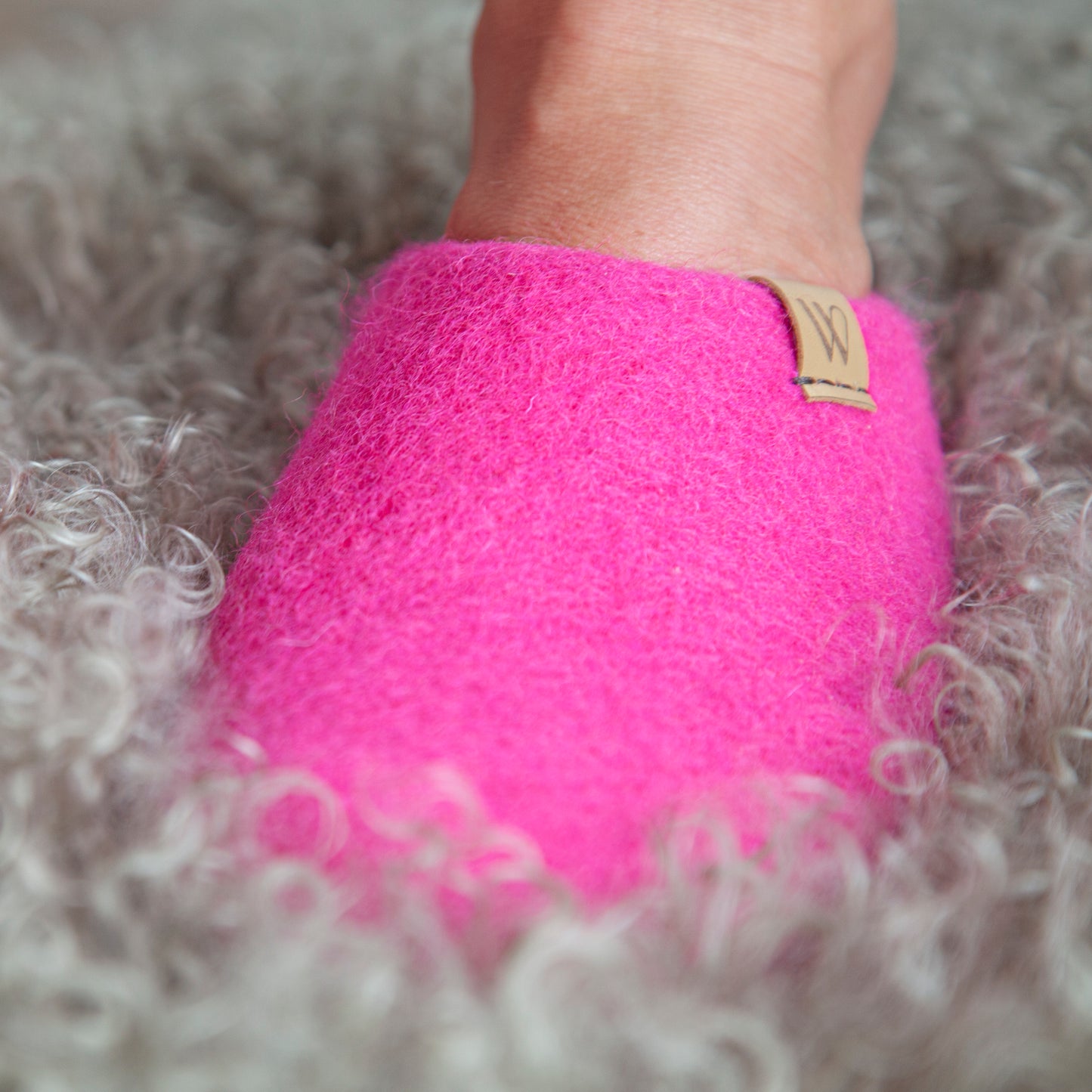 NZ Wool felt slippers