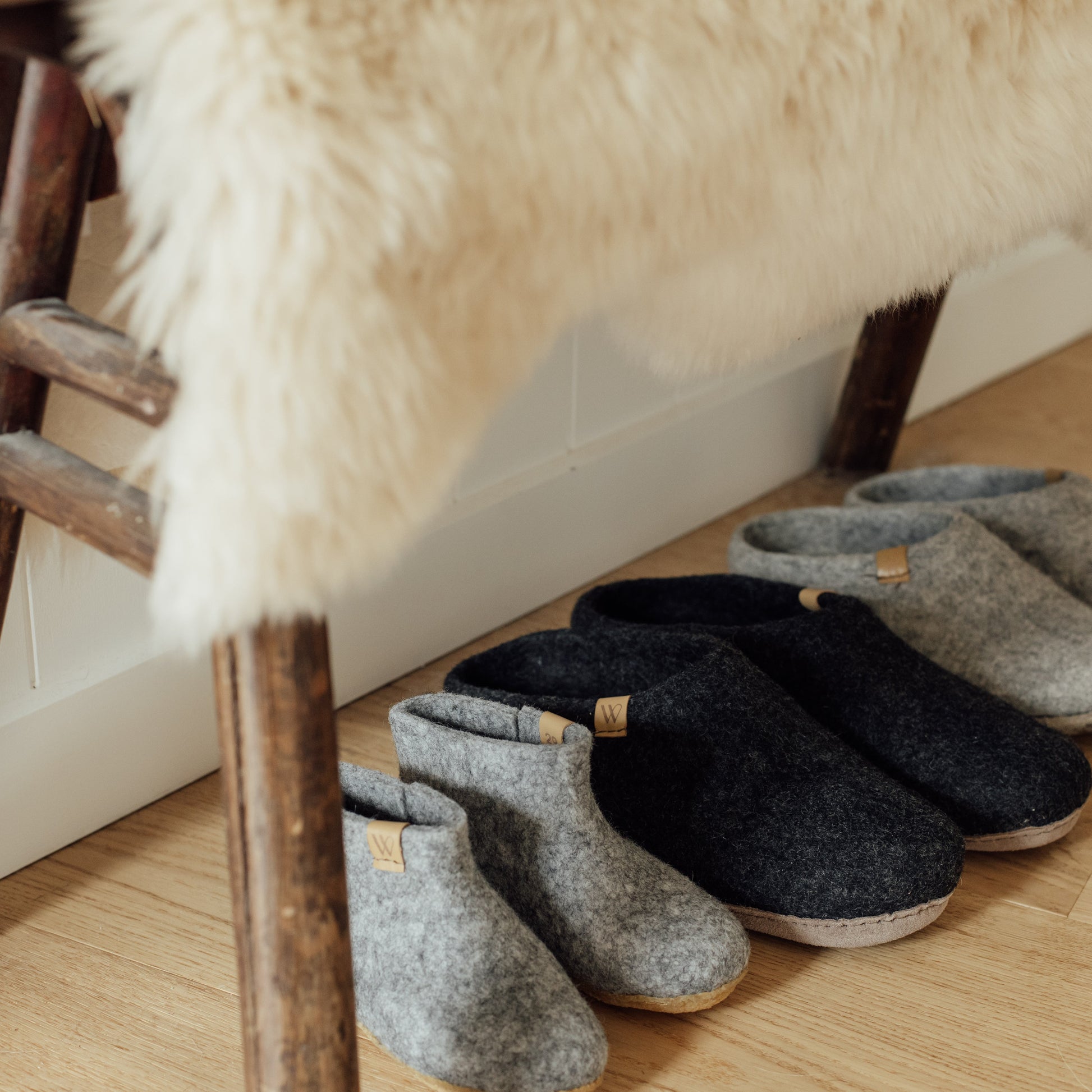Wool Slippers by Woolfi