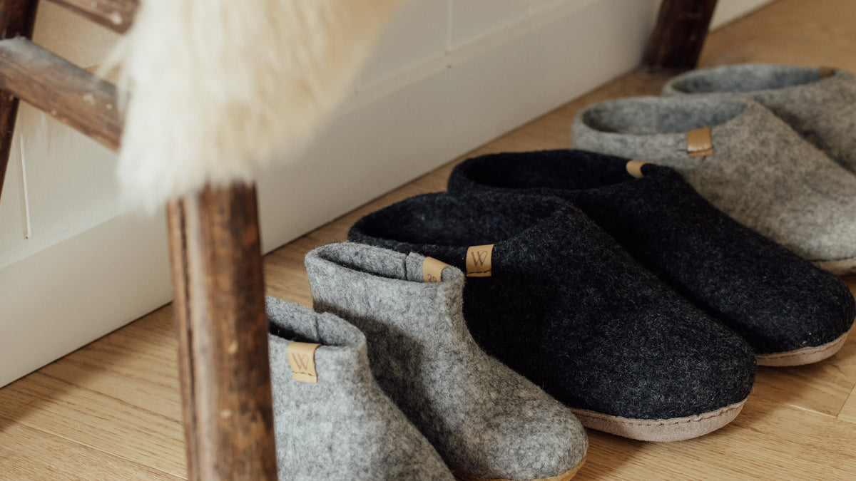 Wool Slippers by Woolfi