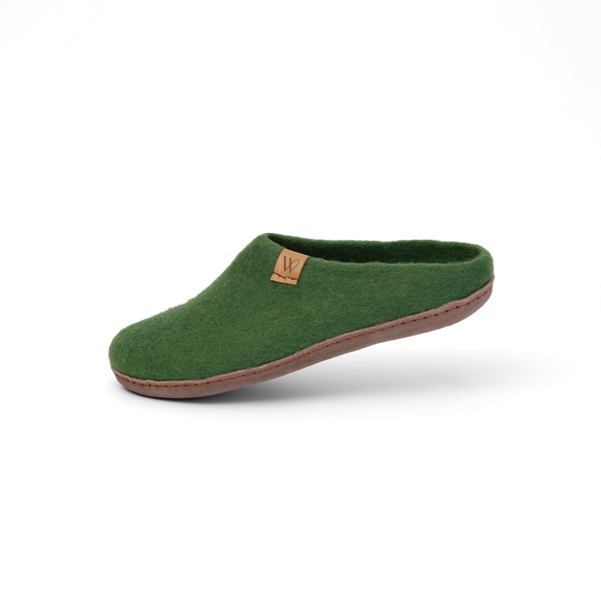 The Suffolk - Slip on Slipper Green